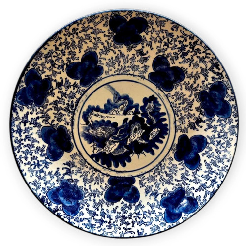 Piatto porcellana imari - piatto,