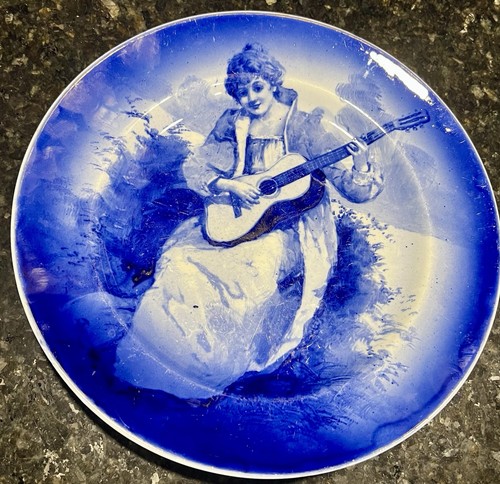Raro antico piatto serie