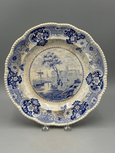 Antico piatto smerlato s - antico,