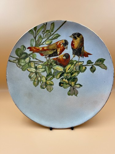 Antico piatto edoardiano - , con