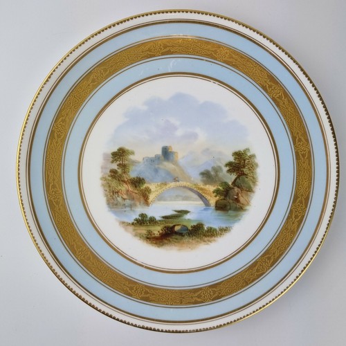 Antico piatto xix - xix, secolo