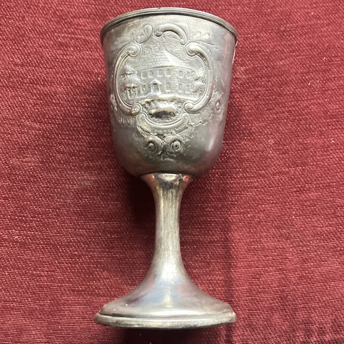 Antica tazza calice - , piatto