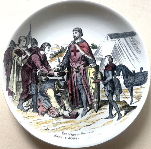 Antico piatto francese