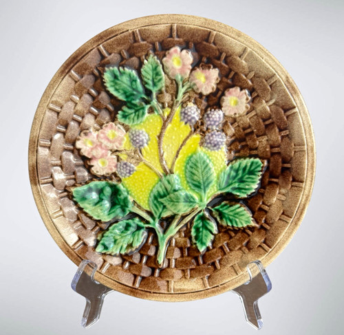 Antico piatto maiolica mora