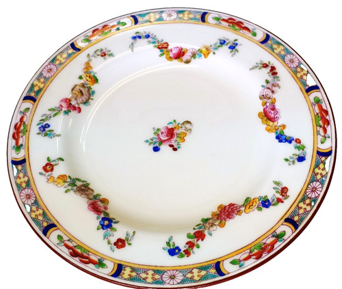 Antico piatto pane rosa - , minton