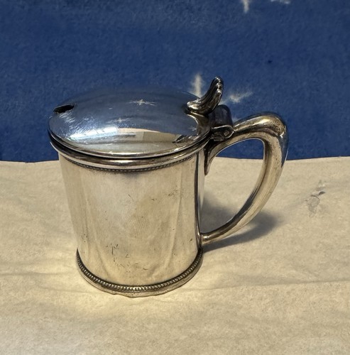 Human mfg antique silver plate - human,