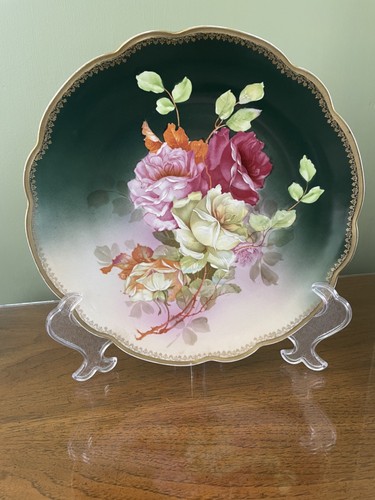 Antique porcelain floral - porcelain,