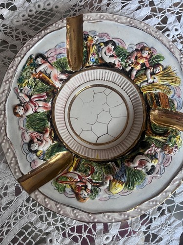 Antico piatto posacenere - antico, piatto/posacenere